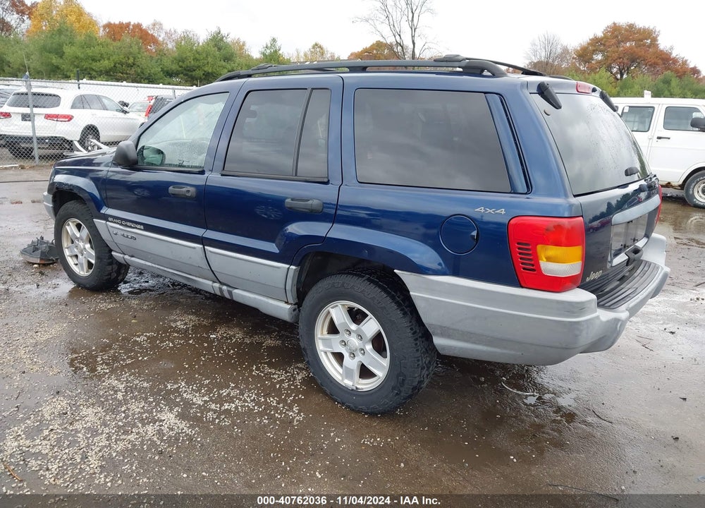 2000 JEEP GRAND CHEROKEE LAREDO VIN: 1J4GW48S3YC380191