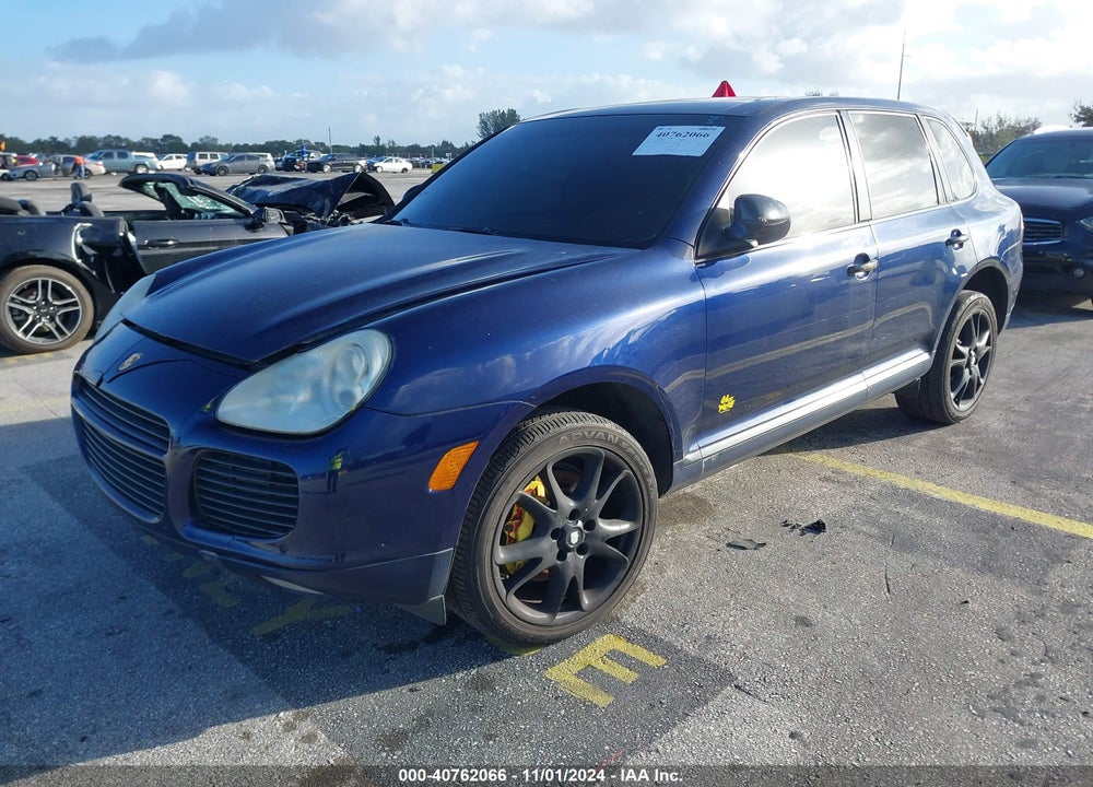 2004 PORSCHE CAYENNE TURBO VIN: WP1AC29P44LA90361