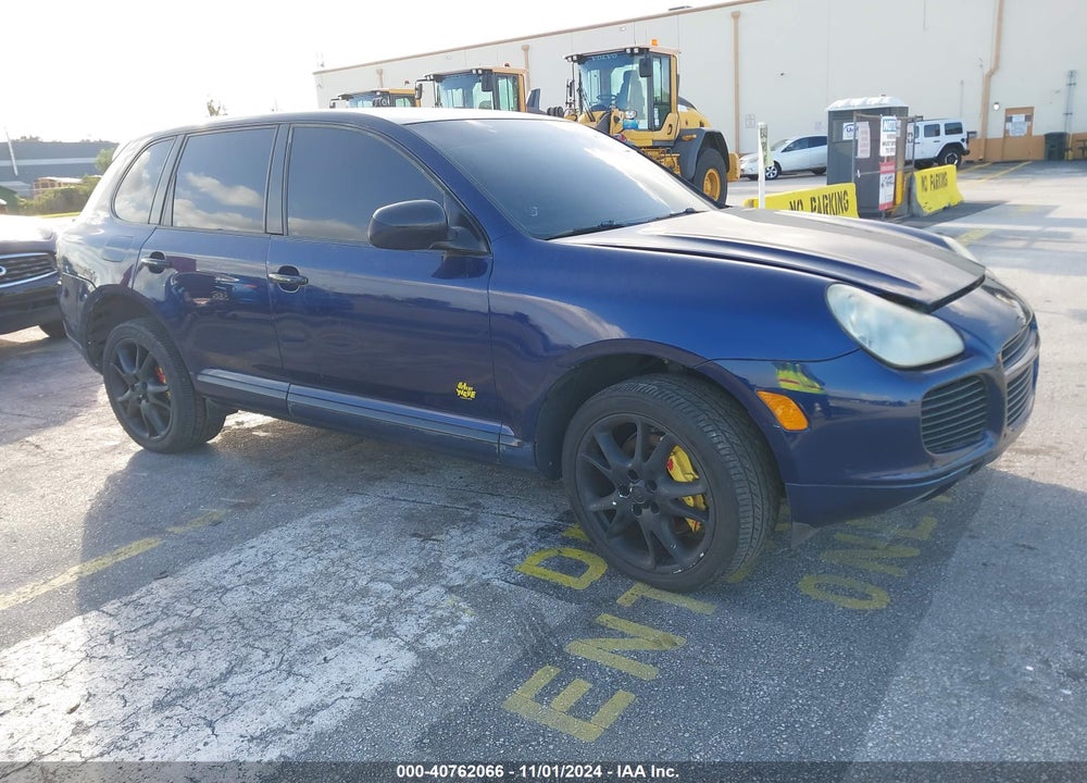 2004 PORSCHE CAYENNE TURBO VIN: WP1AC29P44LA90361