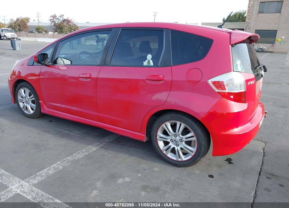 2009 HONDA FIT SPORT VIN: JHMGE88409S043873
