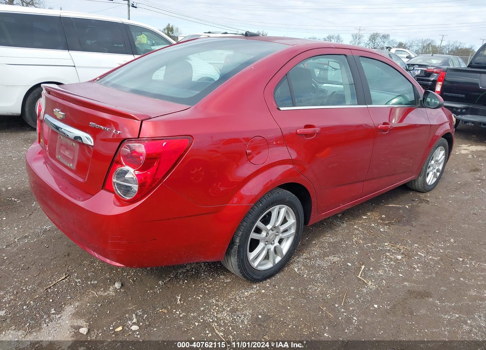 2013 CHEVROLET SONIC LT AUTO VIN: 1G1JC5SH4D4252417