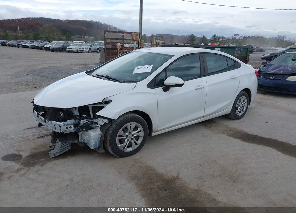 2019 CHEVROLET CRUZE LS VIN: 1G1BC5SM4K7106290