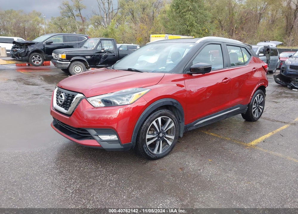 2018 NISSAN KICKS SR VIN: 3N1CP5CU9JL515333