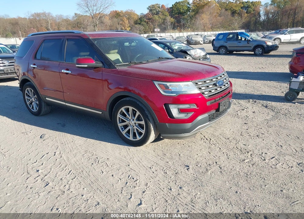 2017 FORD EXPLORER LIMITED VIN: 1FM5K7F80HGC69720
