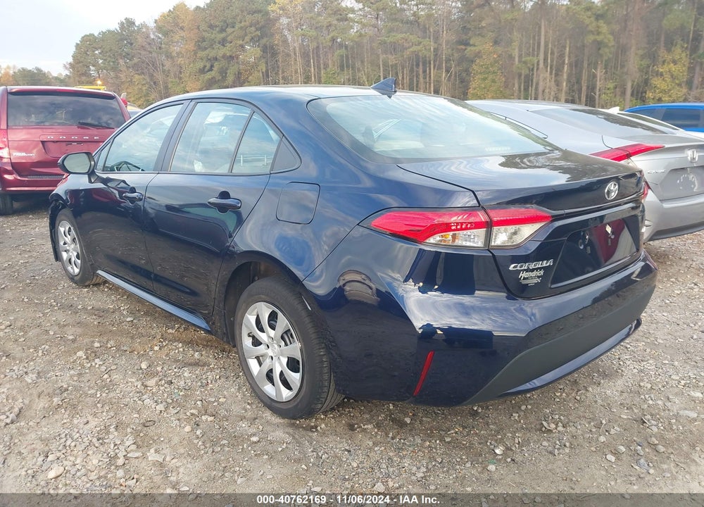 2022 TOYOTA COROLLA LE VIN: 5YFEPMAE3NP306822