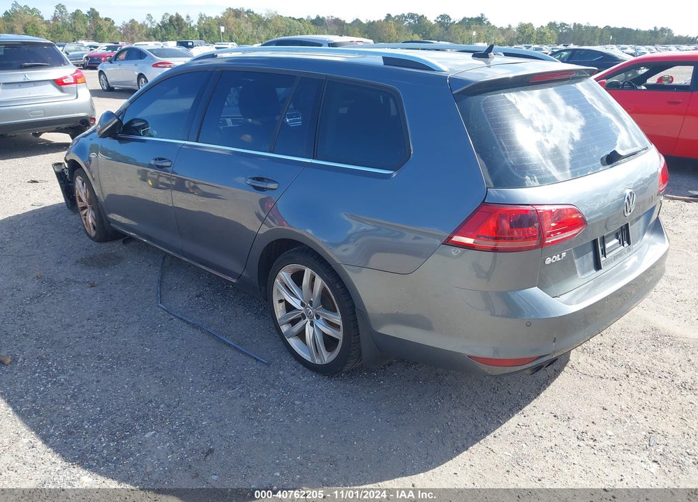 2015 VOLKSWAGEN GOLF SPORTWAGEN TSI SEL 4-DOOR VIN: 3VWC17AU5FM510304