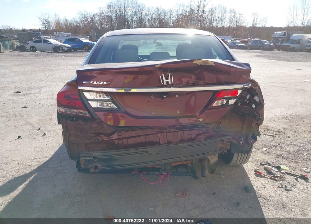 2014 HONDA CIVIC LX VIN: 2HGFB2F50EH550676