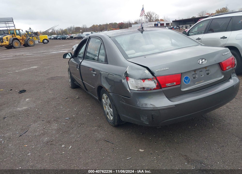 2009 HYUNDAI SONATA GLS VIN: 5NPET46C49H520322