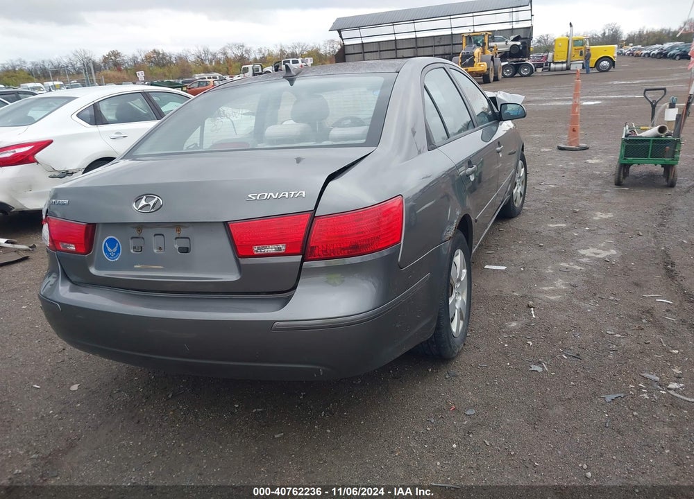 2009 HYUNDAI SONATA GLS VIN: 5NPET46C49H520322