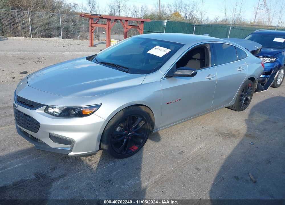 2018 CHEVROLET MALIBU LT VIN: 1G1ZD5ST3JF116655
