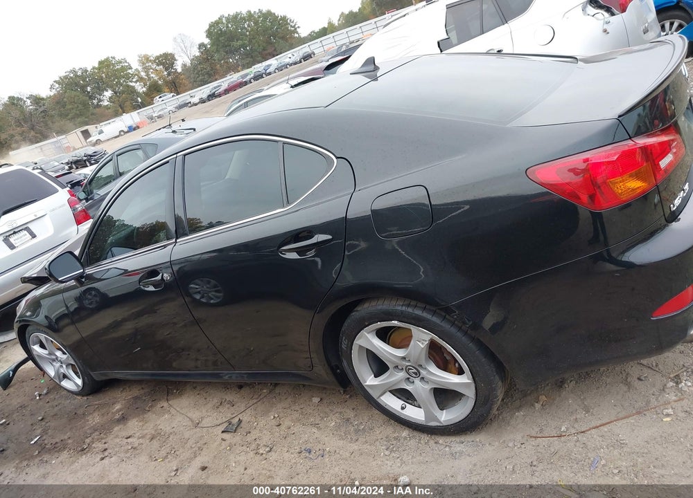 2007 LEXUS IS 250 VIN: JTHBK262672025182
