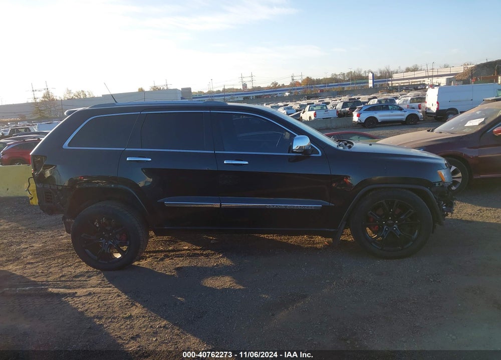 2011 JEEP GRAND CHEROKEE OVERLAND VIN: 1J4RR6GT8BC697705