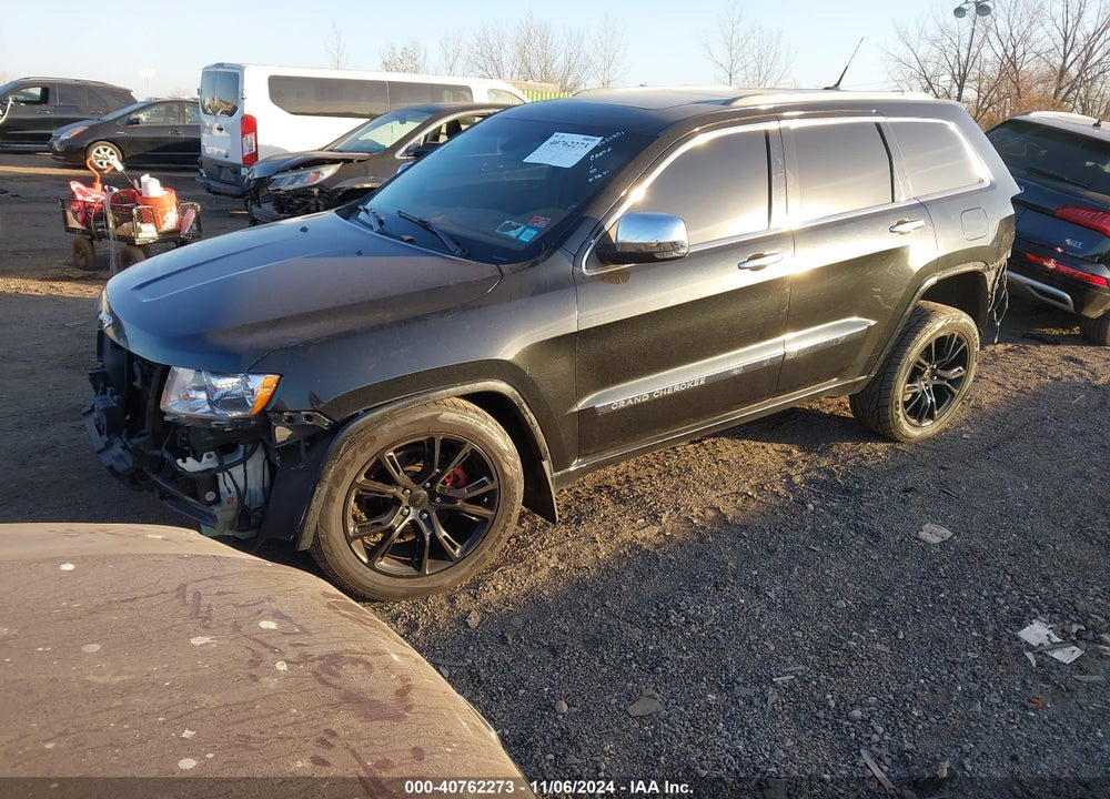 2011 JEEP GRAND CHEROKEE OVERLAND VIN: 1J4RR6GT8BC697705