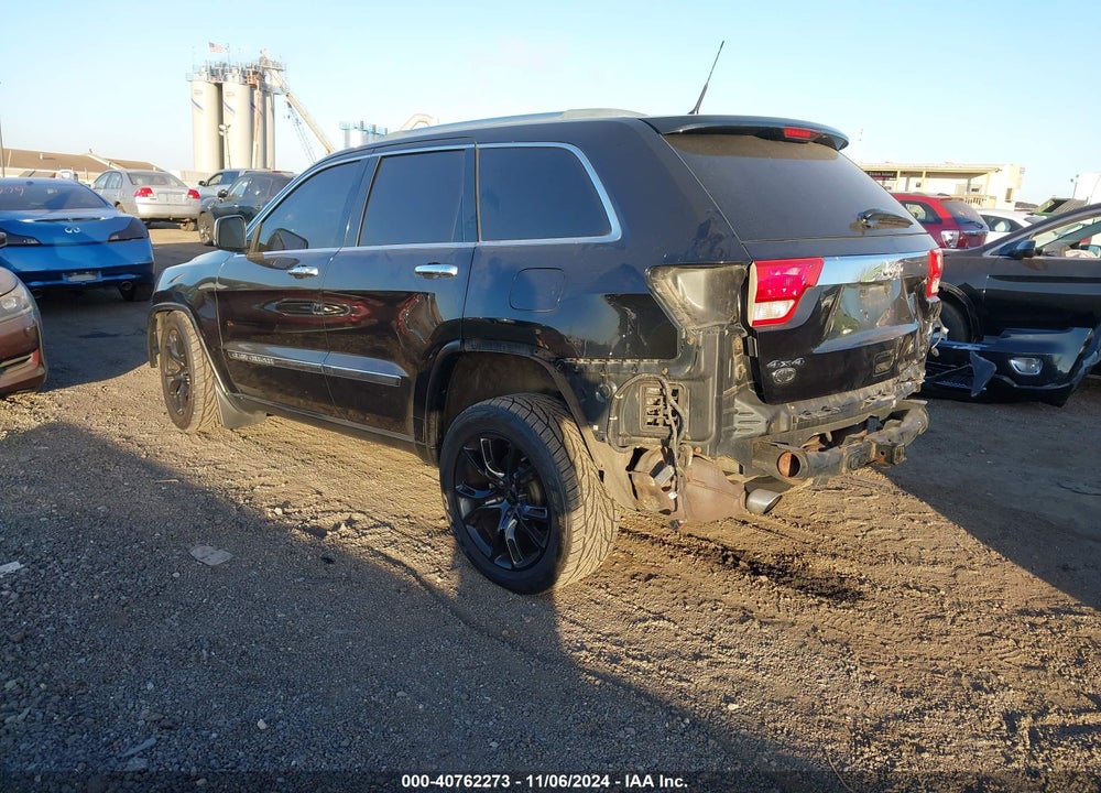 2011 JEEP GRAND CHEROKEE OVERLAND VIN: 1J4RR6GT8BC697705