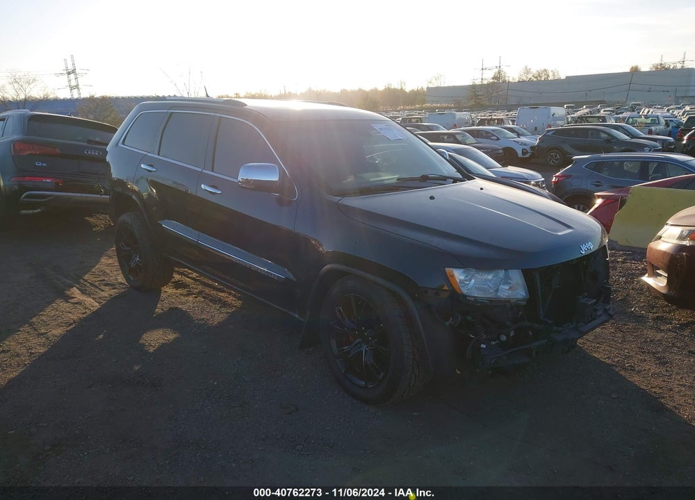 2011 JEEP GRAND CHEROKEE OVERLAND VIN: 1J4RR6GT8BC697705