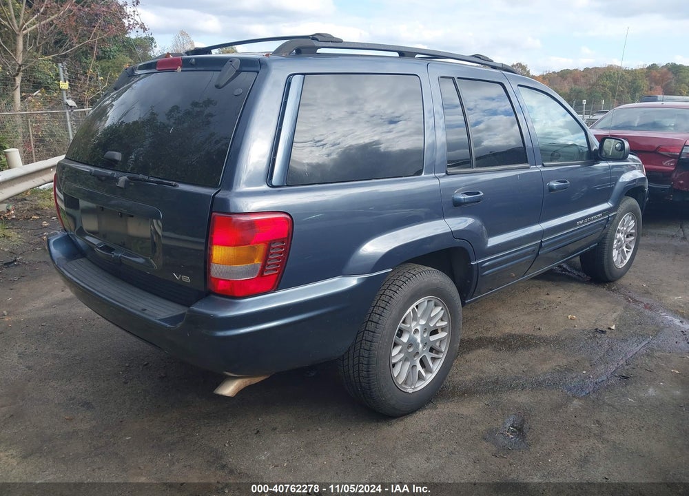 2004 JEEP GRAND CHEROKEE LIMITED VIN: 1J4GW58N84C372422