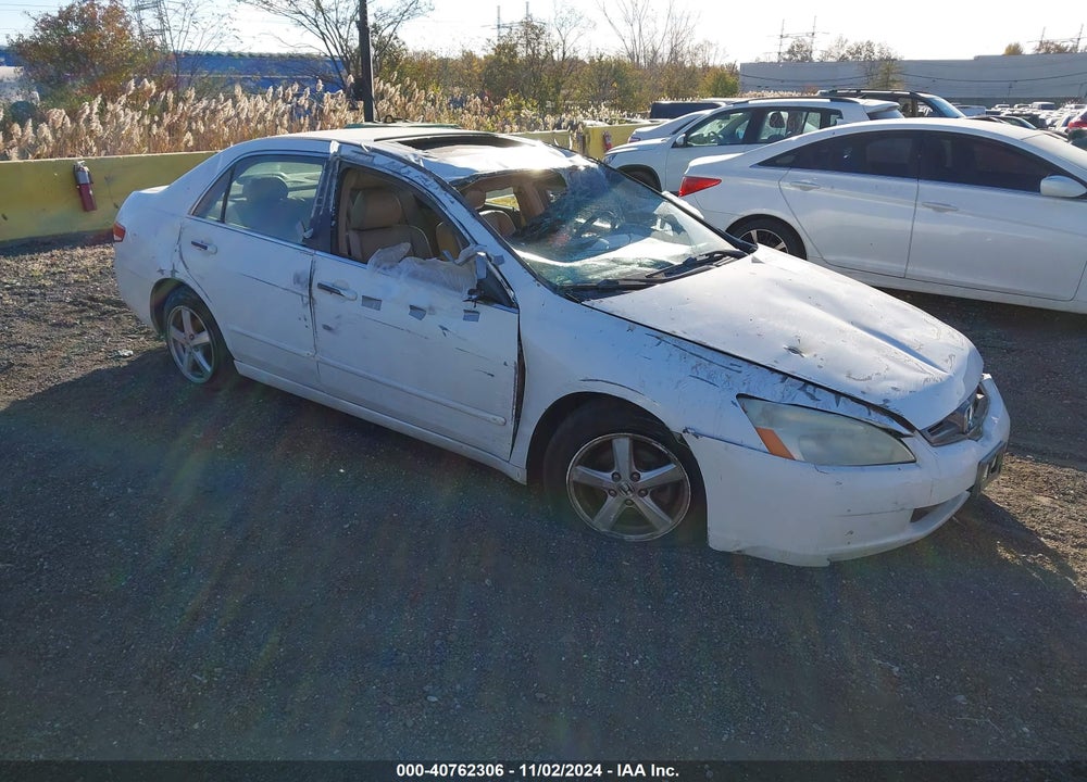 2003 HONDA ACCORD 2.4 EX VIN: 1HGCM56633A019443