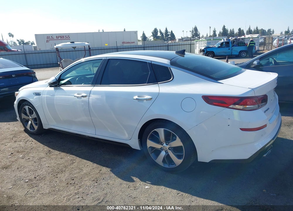 2019 KIA OPTIMA S VIN: 5XXGT4L35KG379503