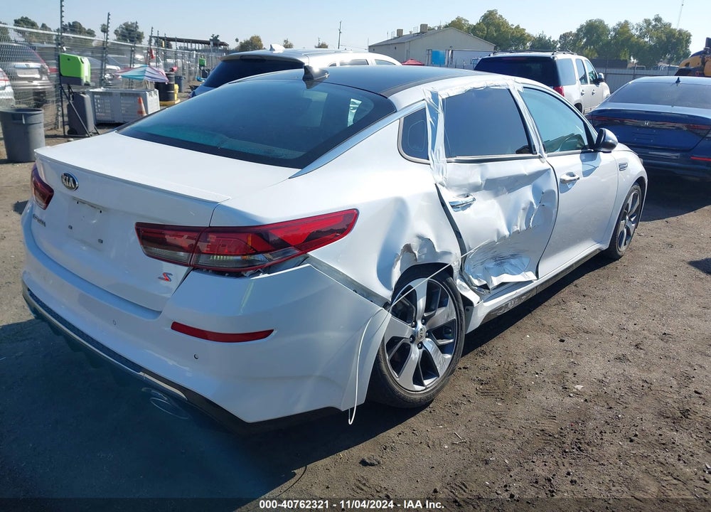 2019 KIA OPTIMA S VIN: 5XXGT4L35KG379503