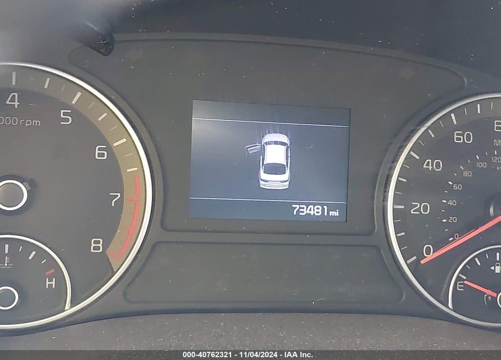 2019 KIA OPTIMA S VIN: 5XXGT4L35KG379503