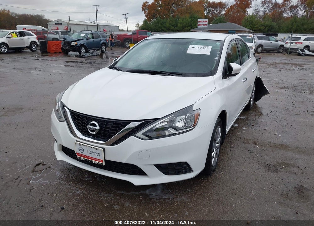 2016 NISSAN SENTRA SV VIN: 3N1AB7AP2GY268862