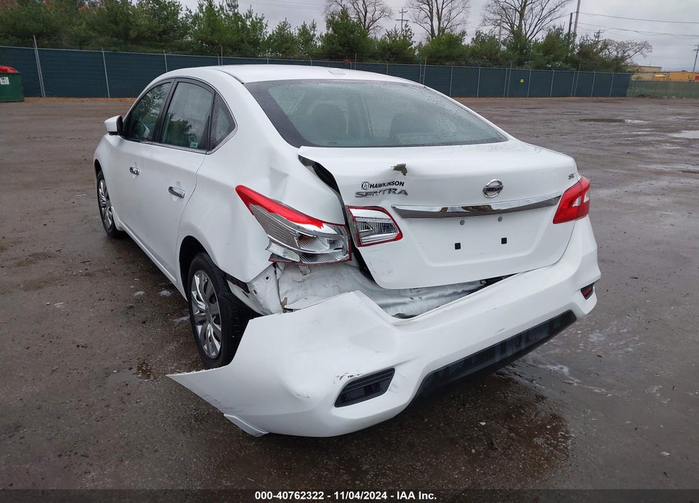 2016 NISSAN SENTRA SV VIN: 3N1AB7AP2GY268862