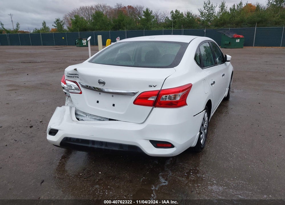 2016 NISSAN SENTRA SV VIN: 3N1AB7AP2GY268862