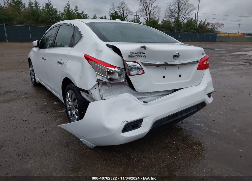 2016 NISSAN SENTRA SV VIN: 3N1AB7AP2GY268862