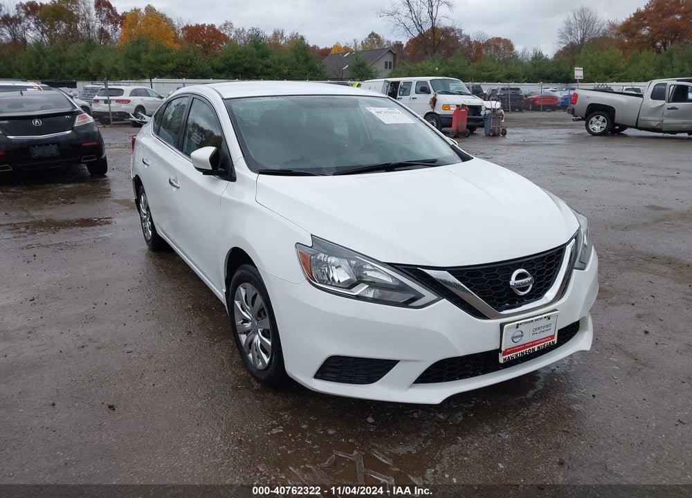 2016 NISSAN SENTRA SV VIN: 3N1AB7AP2GY268862