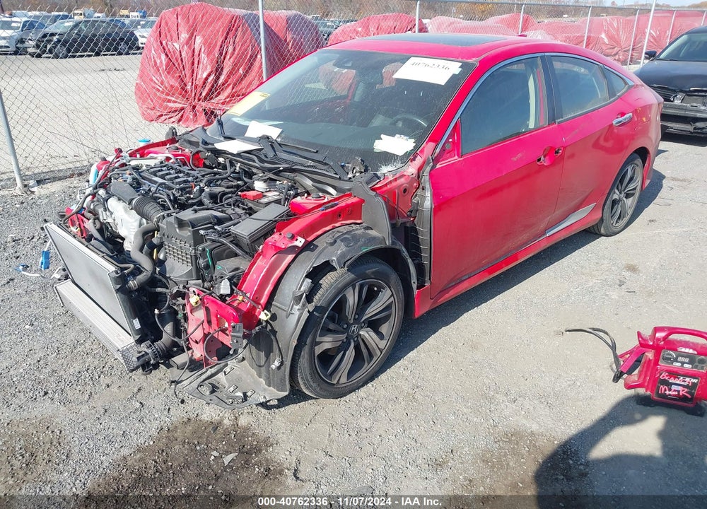 2018 HONDA CIVIC TOURING VIN: JHMFC1F92JX027236