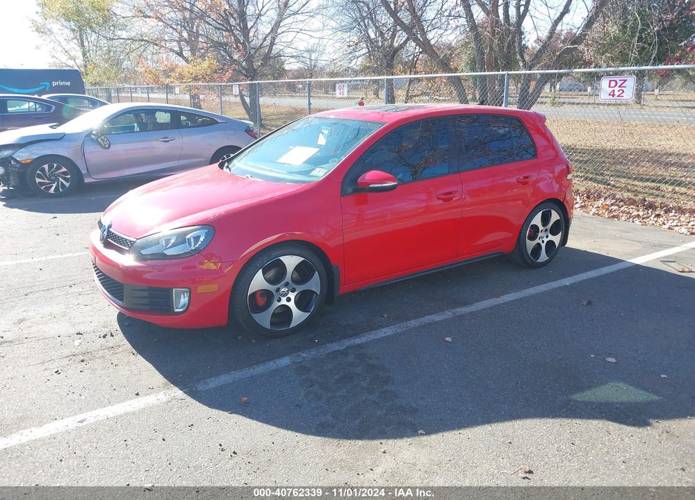 2012 VOLKSWAGEN GTI 4-DOOR VIN: WVWGV7AJ8CW083081
