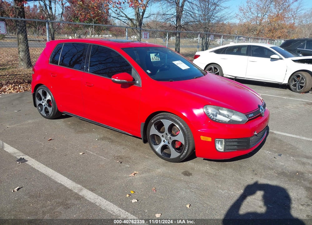 2012 VOLKSWAGEN GTI 4-DOOR VIN: WVWGV7AJ8CW083081
