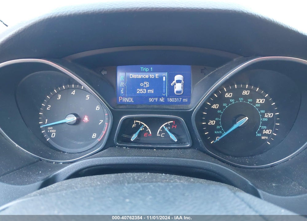 2013 FORD FOCUS VIN: 1FADP3F27DL231477
