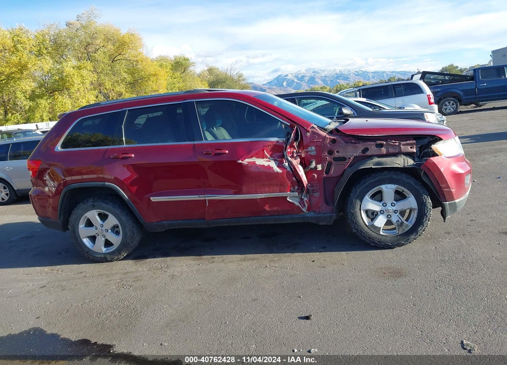 2013 JEEP GRAND CHEROKEE LAREDO VIN: 1C4RJFAG3DC557296