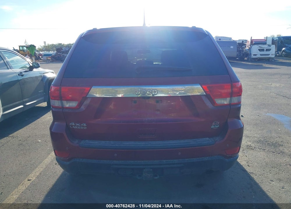 2013 JEEP GRAND CHEROKEE LAREDO VIN: 1C4RJFAG3DC557296