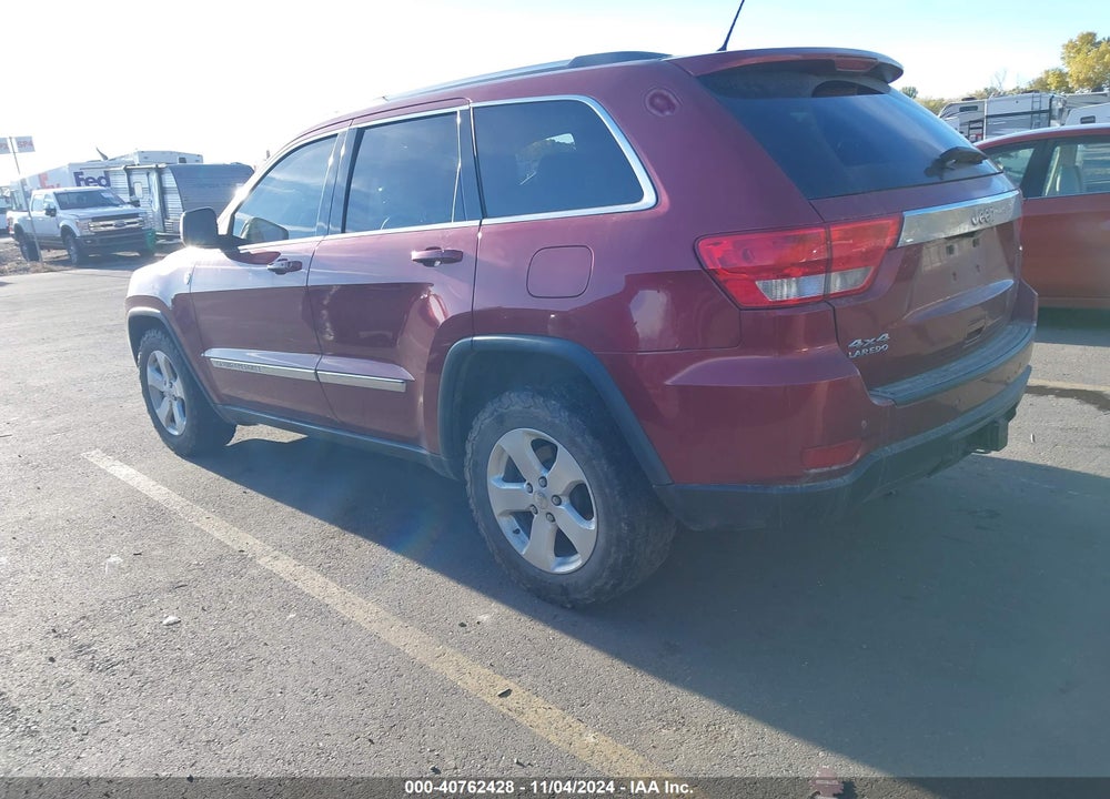 2013 JEEP GRAND CHEROKEE LAREDO VIN: 1C4RJFAG3DC557296