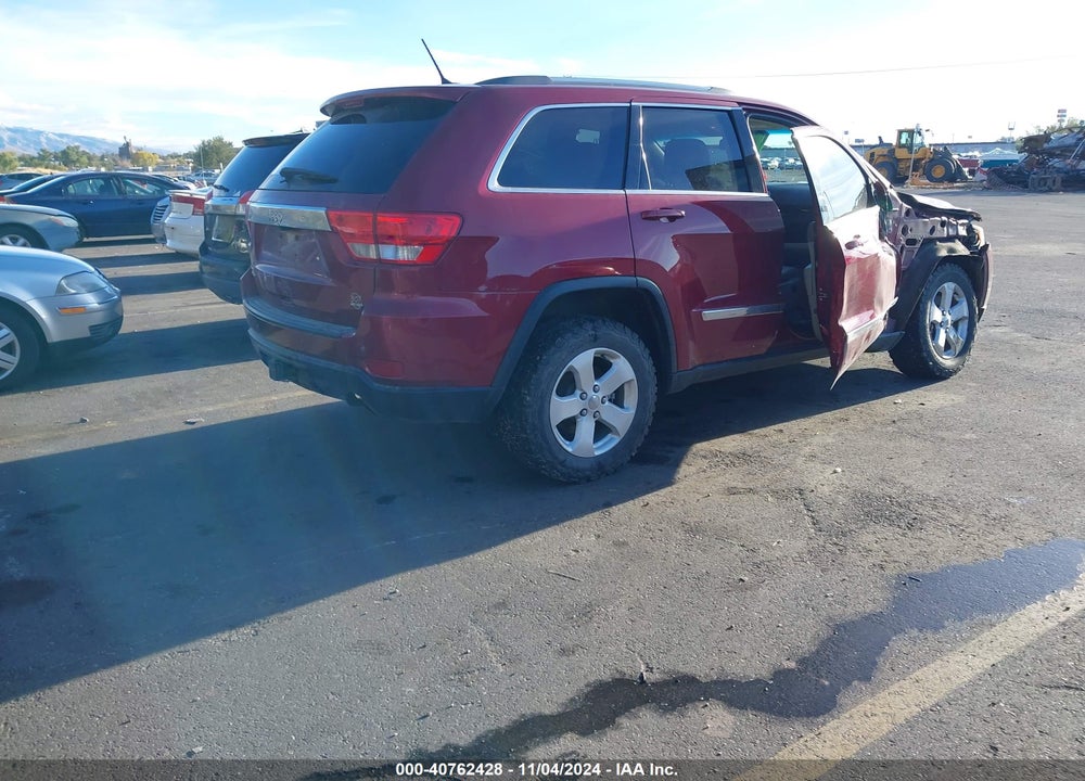 2013 JEEP GRAND CHEROKEE LAREDO VIN: 1C4RJFAG3DC557296