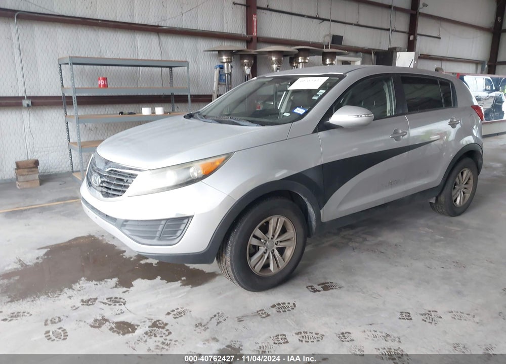 2011 KIA SPORTAGE LX VIN: KNDPB3A25B7137133