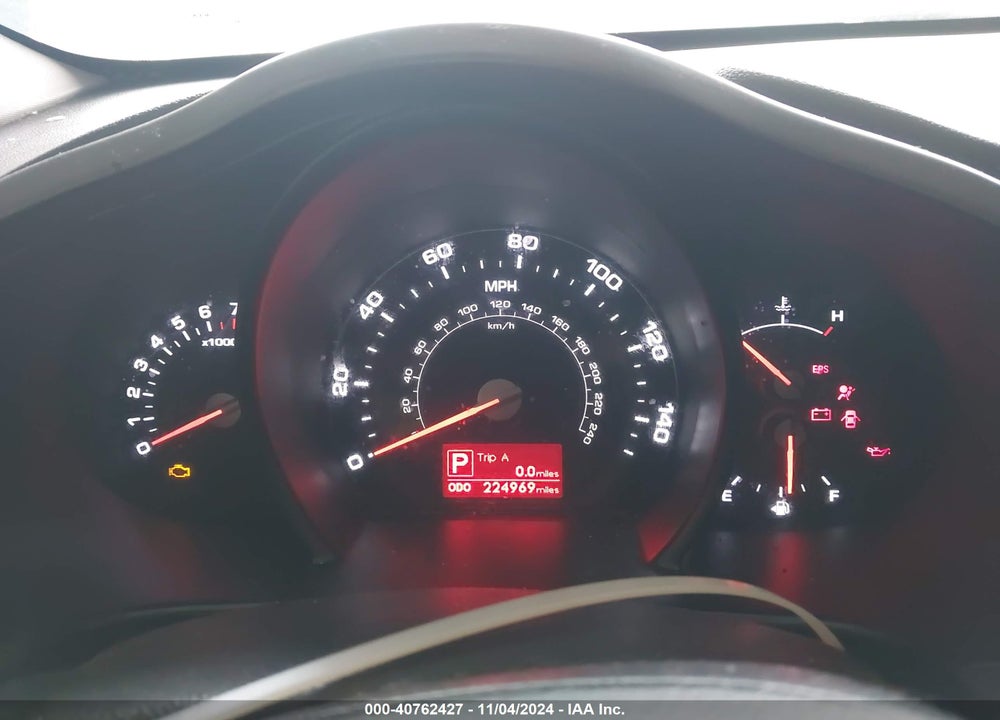 2011 KIA SPORTAGE LX VIN: KNDPB3A25B7137133