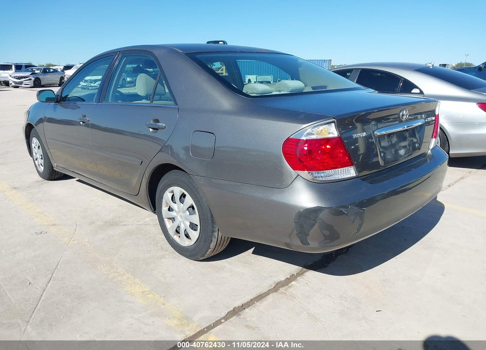 2006 TOYOTA CAMRY LE VIN: 4T1BE32K46U652689