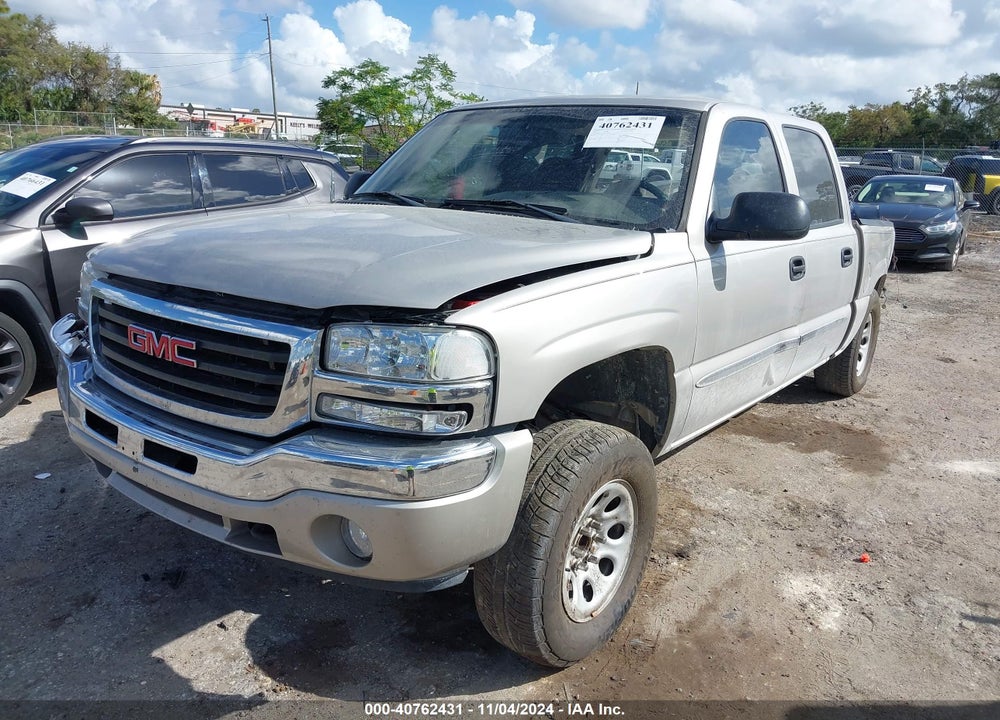 2007 GMC SIERRA 1500 CLASSIC SL VIN: 2GTEC13V371100585