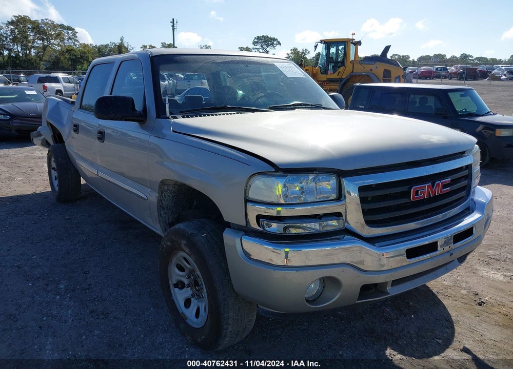 2007 GMC SIERRA 1500 CLASSIC SL VIN: 2GTEC13V371100585
