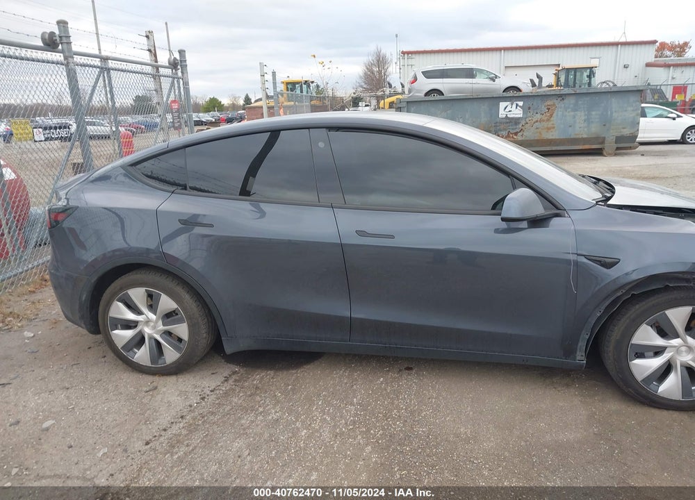2021 TESLA MODEL Y LONG RANGE DUAL MOTOR ALL-WHEEL DRIVE VIN: 5YJYGAEE2MF299930
