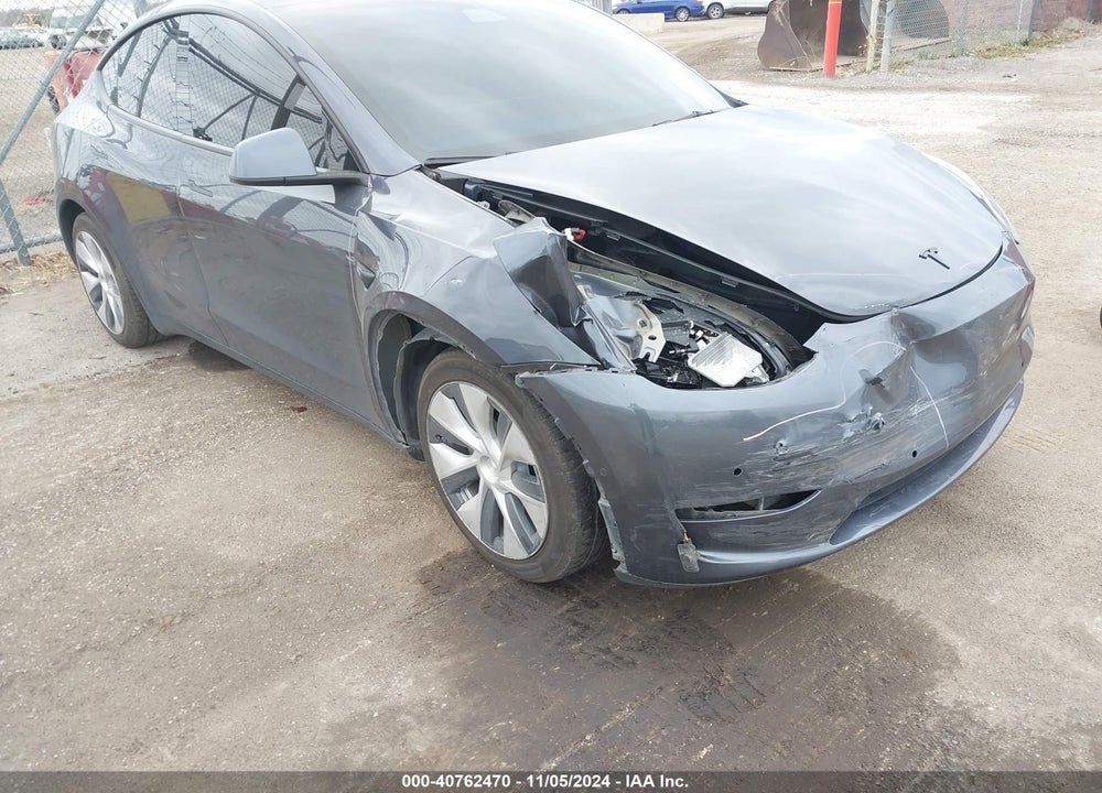 2021 TESLA MODEL Y LONG RANGE DUAL MOTOR ALL-WHEEL DRIVE VIN: 5YJYGAEE2MF299930