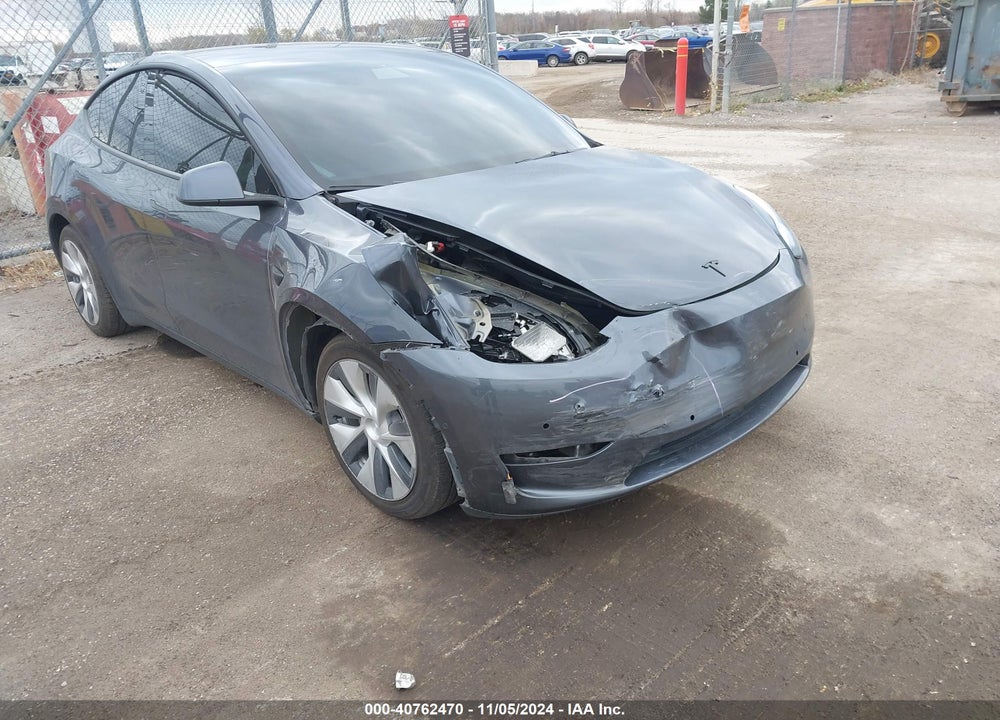 2021 TESLA MODEL Y LONG RANGE DUAL MOTOR ALL-WHEEL DRIVE VIN: 5YJYGAEE2MF299930
