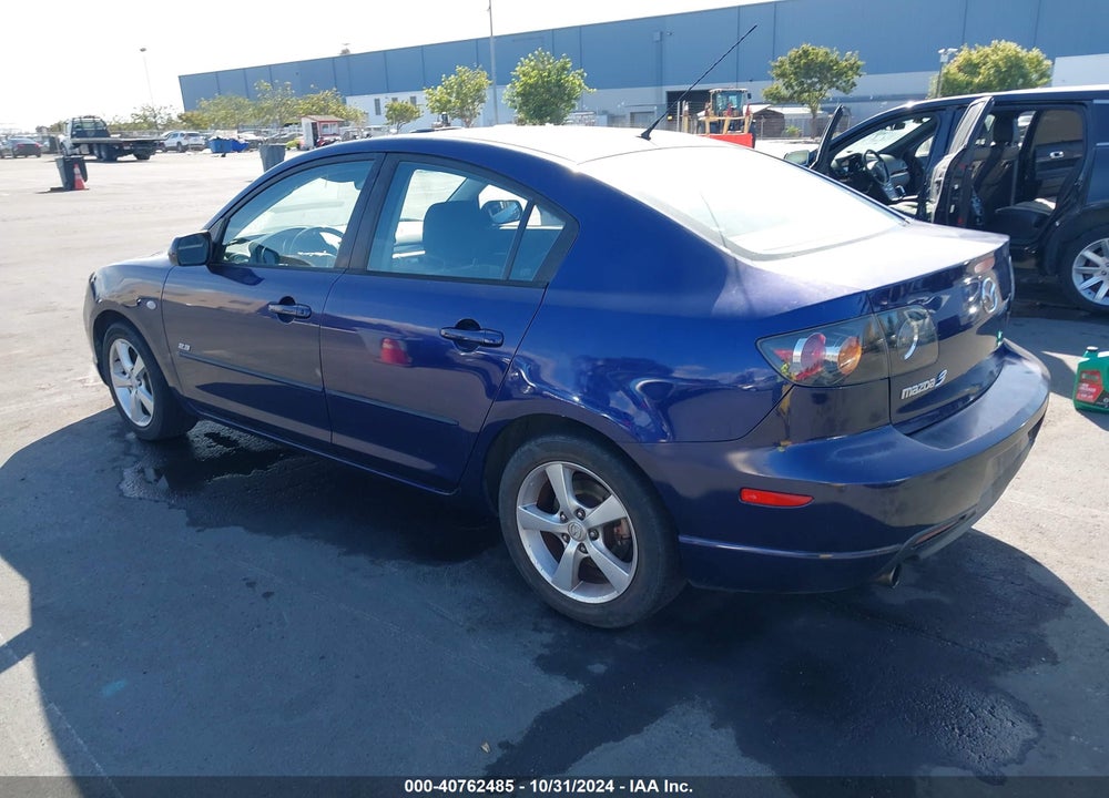 2004 MAZDA 3 S VIN: JM1BK323541176215