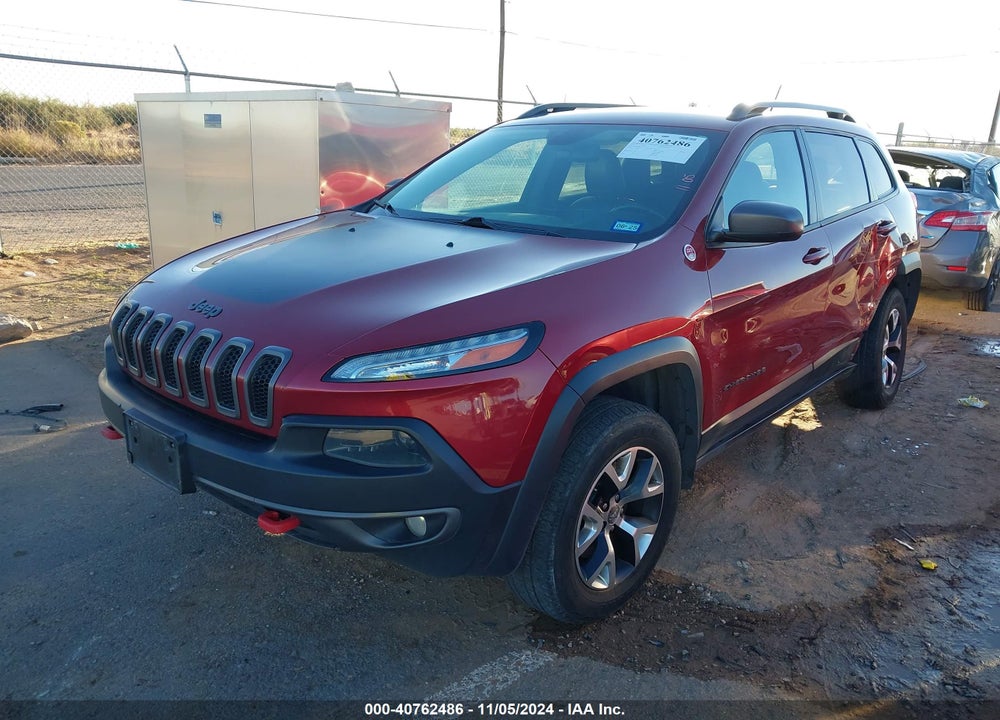 2014 JEEP CHEROKEE TRAILHAWK VIN: 1C4PJMBS4EW212115