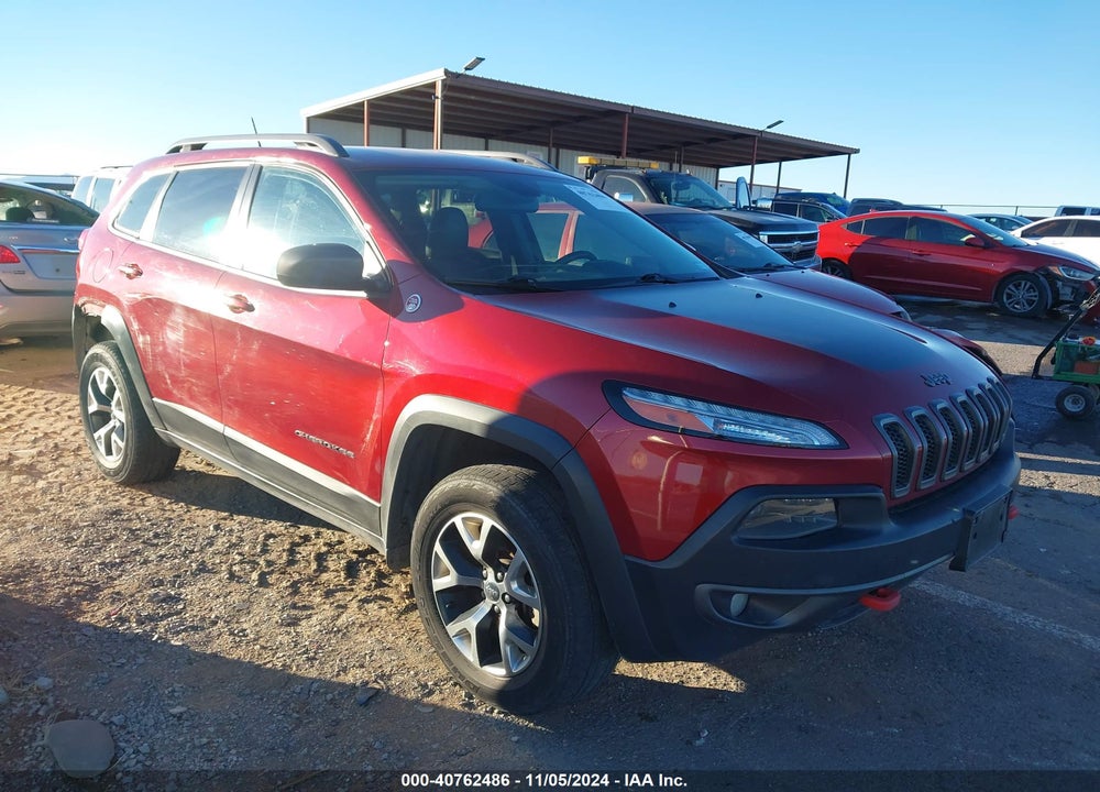 2014 JEEP CHEROKEE TRAILHAWK VIN: 1C4PJMBS4EW212115