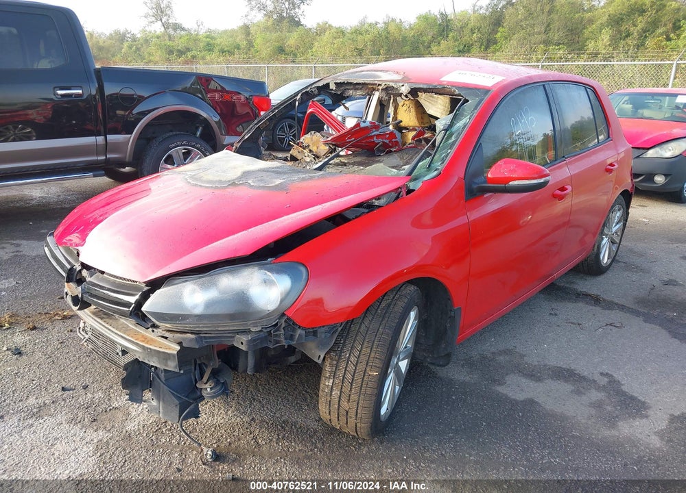 2012 VOLKSWAGEN GOLF TDI 4-DOOR VIN: WVWDM7AJ4CW079745