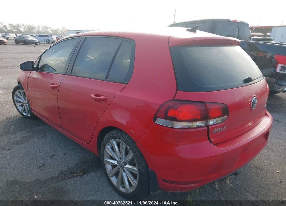 2012 VOLKSWAGEN GOLF TDI 4-DOOR VIN: WVWDM7AJ4CW079745